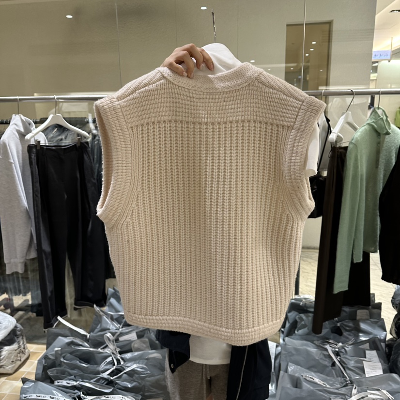 MYNAMEIS/AIME HOPE MAKE東大門實拍女裝新款人氣馬甲MYNAMEIS/AIME HOPE MAKE馬甲