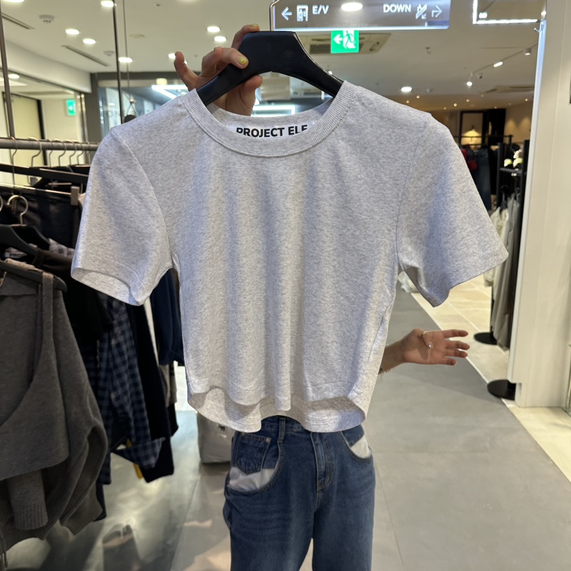 ELF-L東大門直郵女士新品人氣休閑職業推薦熱賣時尚真品T恤PROJECT ELFT恤圖色4