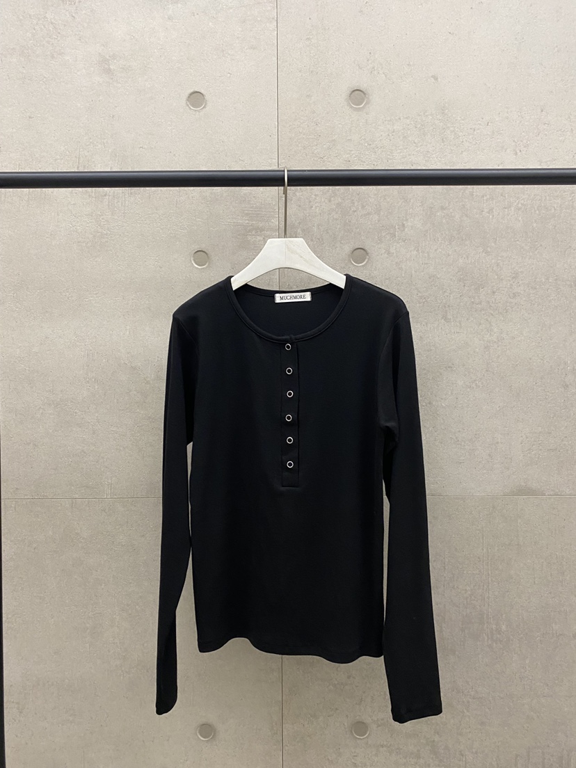 MUCH MORE/JACKPOT東大門直郵女裝新款休閑時尚長袖T恤MUCH MORE/JACKPOT長袖T恤圖色3