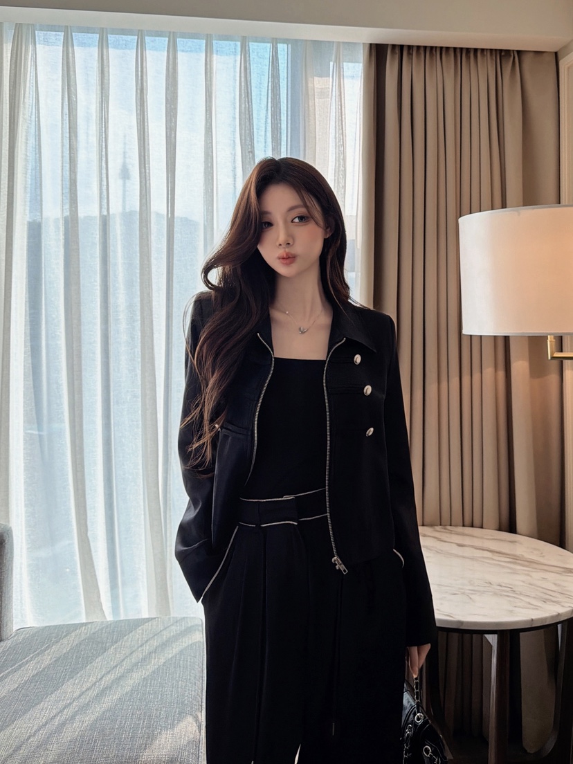 CLOTH韓國代購女士新品真品人氣推薦休閑熱賣時尚夾克CLOTH夾克