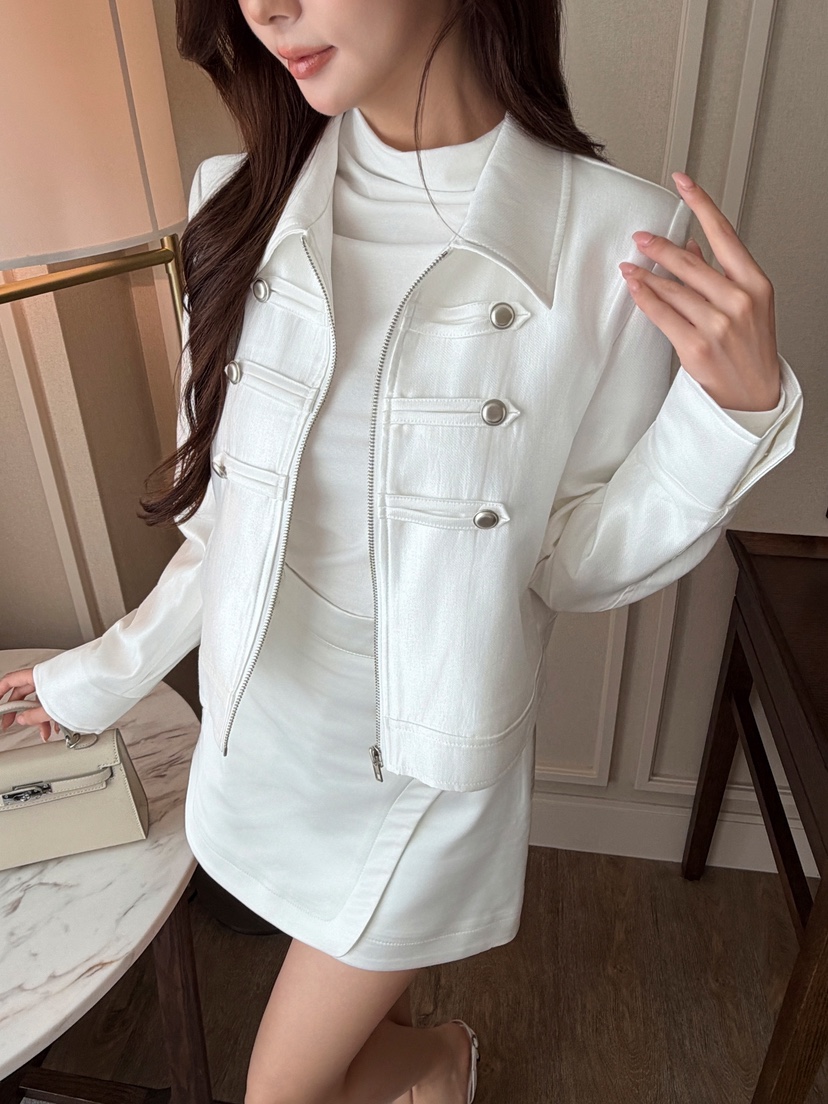 CLOTH韓國代購女士新品真品人氣推薦休閑熱賣時尚夾克CLOTH夾克圖色1
