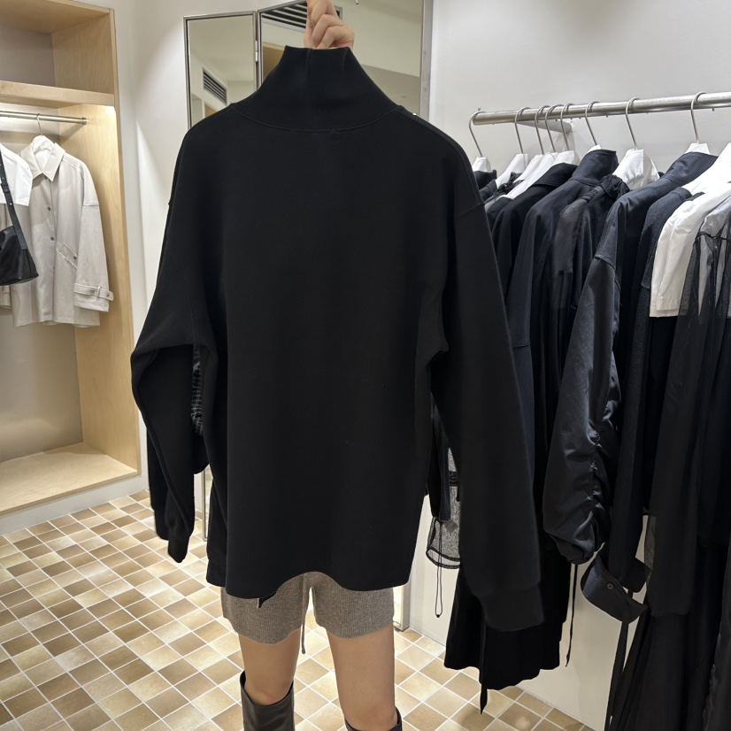 MYNAMEIS/AIME HOPE MAKE韓國直郵女士新品熱賣長袖T恤高領MYNAMEIS/AIME HOPE MAKE長袖T恤