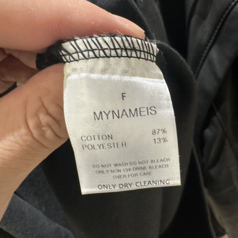 MYNAMEIS/AIME HOPE MAKE韓國直郵女士新品熱賣長袖T恤高領MYNAMEIS/AIME HOPE MAKE長袖T恤
