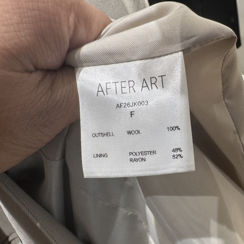 AFTER ART韓國代購女士新款熱賣真品時尚推薦休閑西裝西服AFTER ART西裝/西服