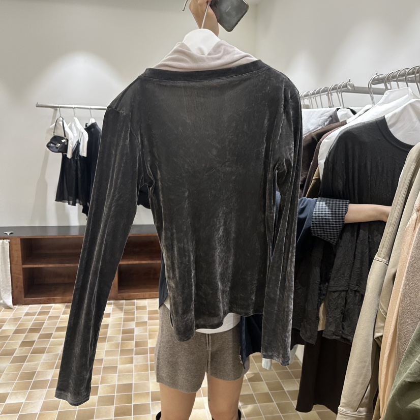 MYNAMEIS/AIME HOPE MAKE東大門實拍女士新品人氣長袖T恤MYNAMEIS/AIME HOPE MAKE長袖T恤