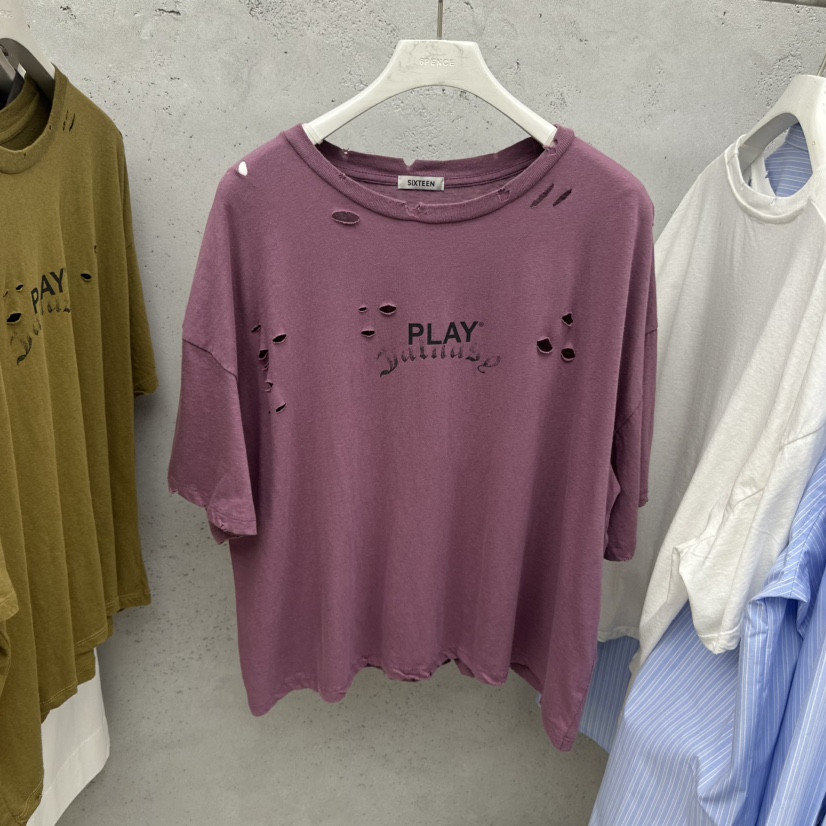 SIXTEEN東大門代購女裝新款時尚真品人氣推薦熱賣休閑T恤SIXTEENT恤圖色2