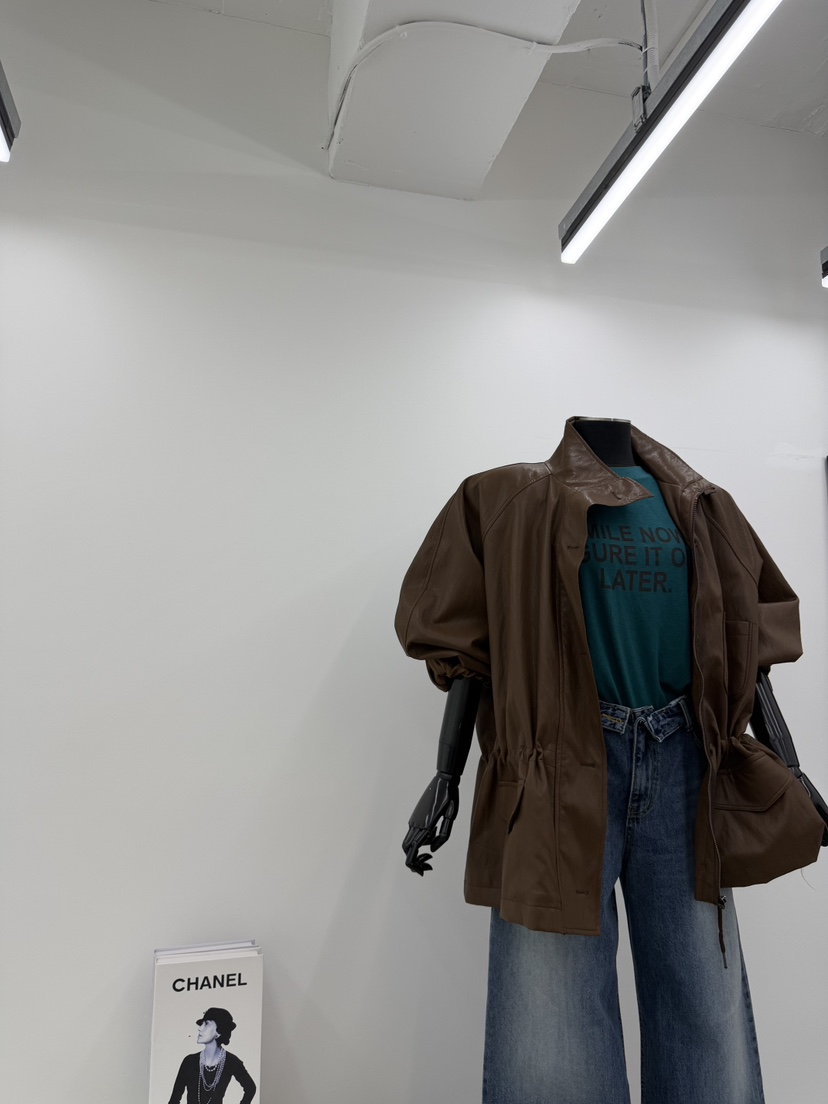 RED-A韓國代購女士新款熱賣時尚真品休閑推薦人氣皮衣RED-A皮衣