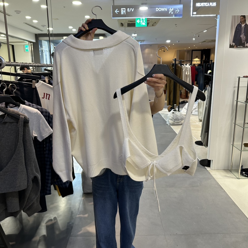 ELF-L東大門實拍女裝新款休閑推薦人氣熱賣真品吊帶背心PROJECT ELF吊帶/背心