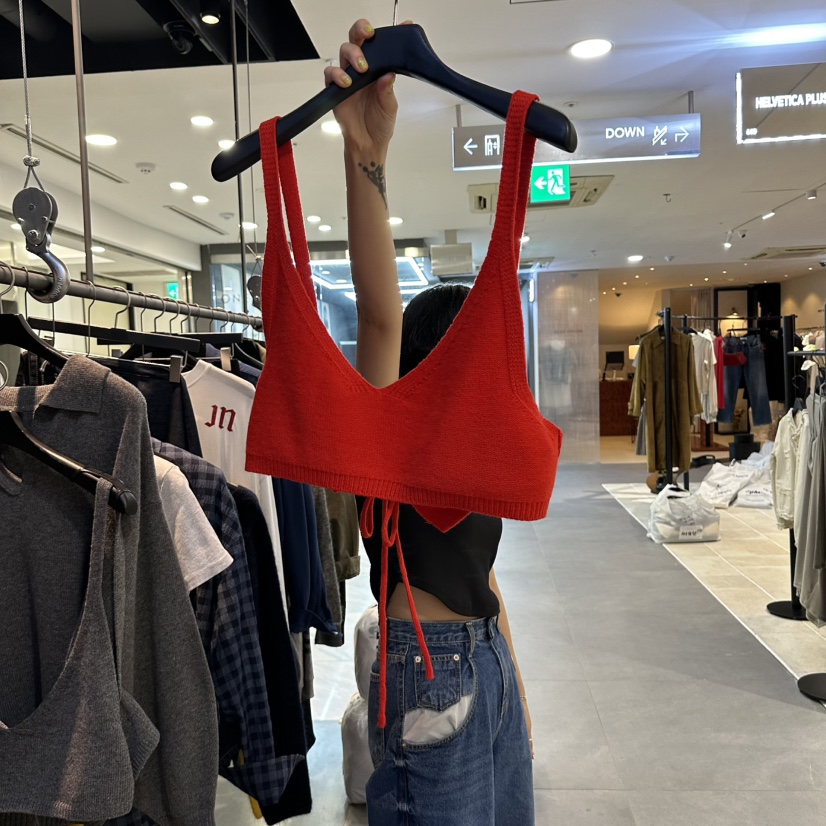 ELF-L東大門實拍女裝新款休閑推薦人氣熱賣真品吊帶背心PROJECT ELF吊帶/背心圖色2