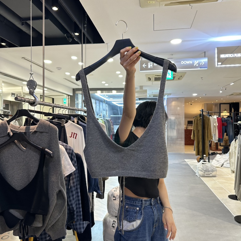 ELF-L東大門實拍女裝新款休閑推薦人氣熱賣真品吊帶背心PROJECT ELF吊帶/背心圖色4