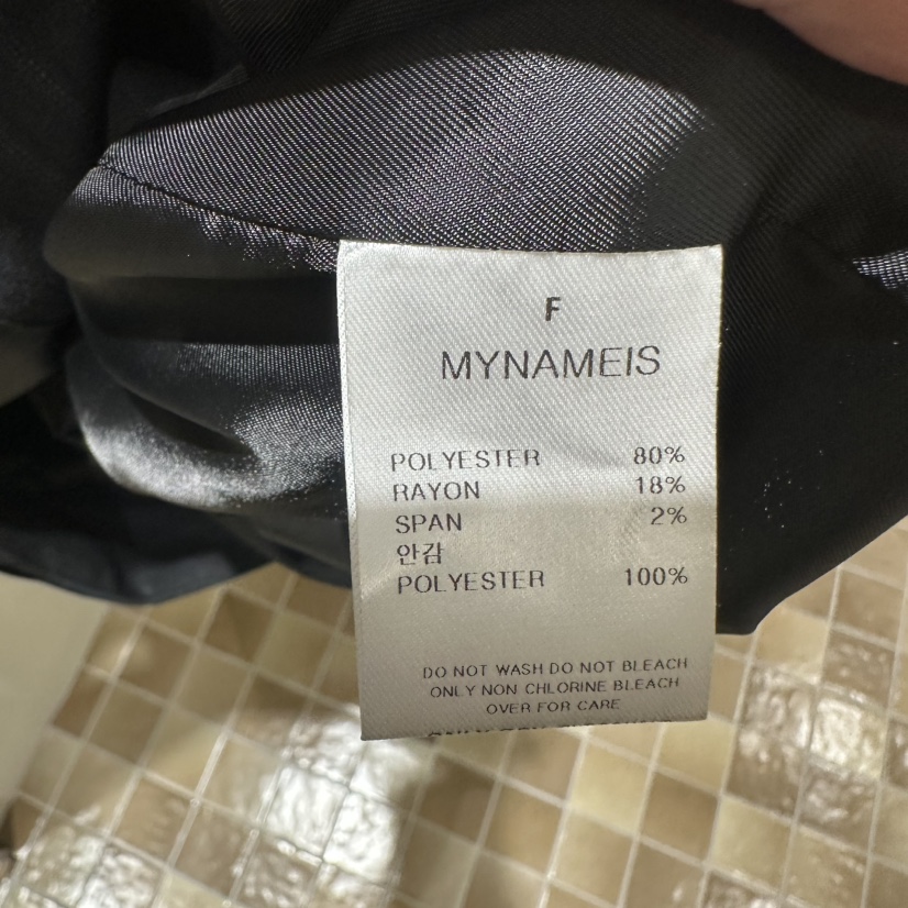 MYNAMEIS/AIME HOPE MAKE韓國代購女士新款推薦時尚夾克MYNAMEIS/AIME HOPE MAKE夾克