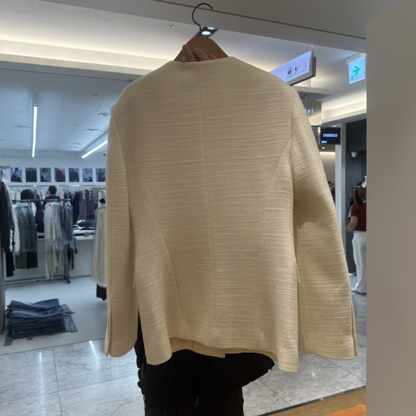 AFTER ART東大門直郵女士新品推薦熱賣真品休閑夾克粗花呢AFTER ART夾克