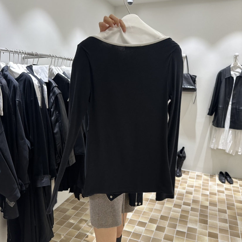 MYNAMEIS/AIME HOPE MAKE韓國直郵女士新品休閑長袖T恤MYNAMEIS/AIME HOPE MAKE長袖T恤