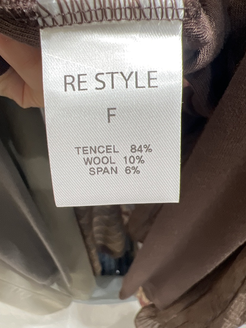 RE STYLE-Q韓國代購女裝新款休閑時尚熱賣人氣真品長袖T恤RE STYLE長袖T恤