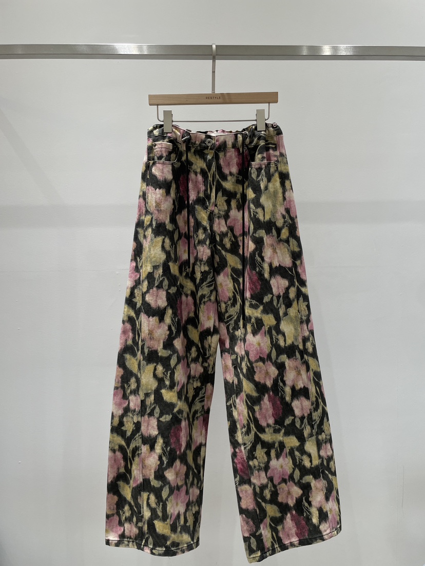 RE STYLE-Q韓國直郵女裝新款時尚熱賣推薦休閑真品休閑褲RE STYLE休閑褲圖色1