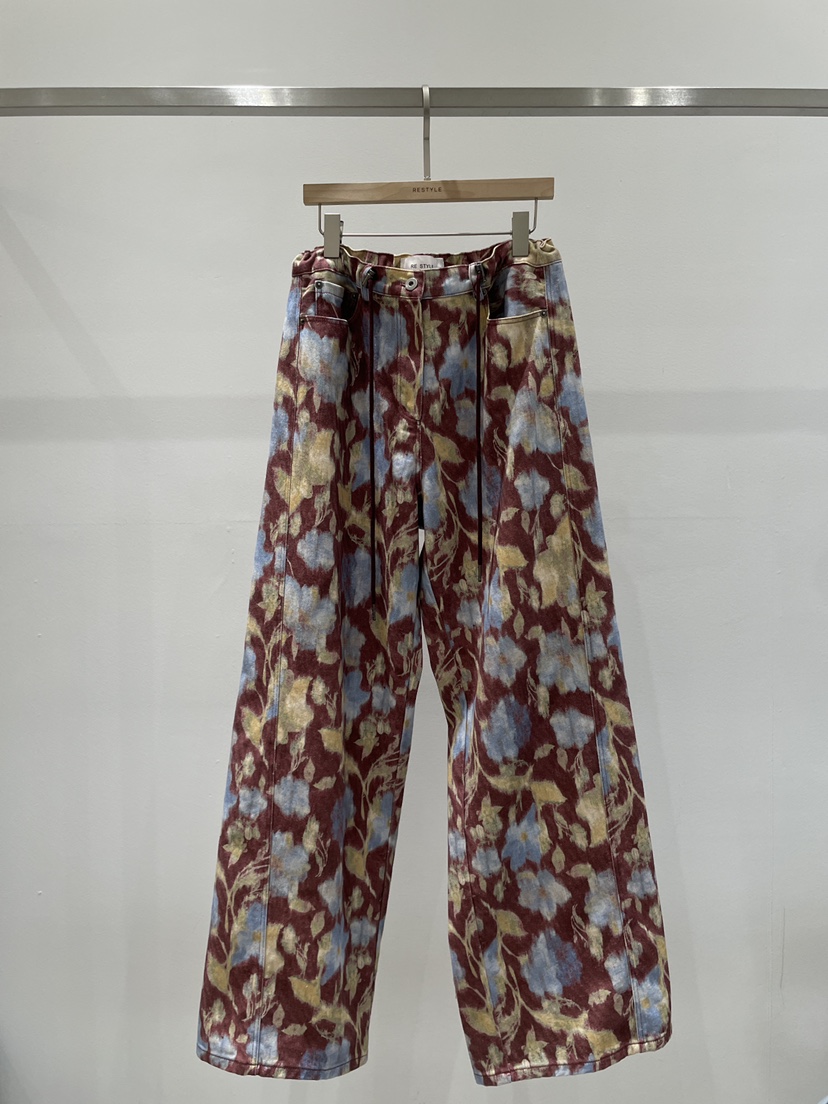 RE STYLE-Q韓國直郵女裝新款時尚熱賣推薦休閑真品休閑褲RE STYLE休閑褲圖色2