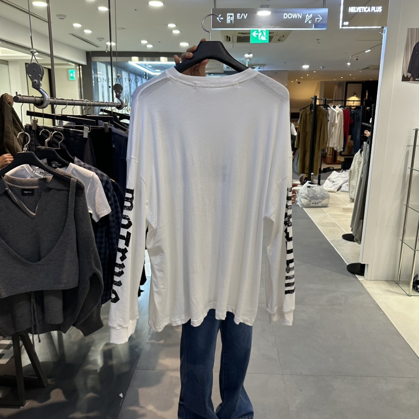 ELF-L東大門代購女士新品熱賣推薦人氣休閑時尚真品長袖T恤PROJECT ELF長袖T恤