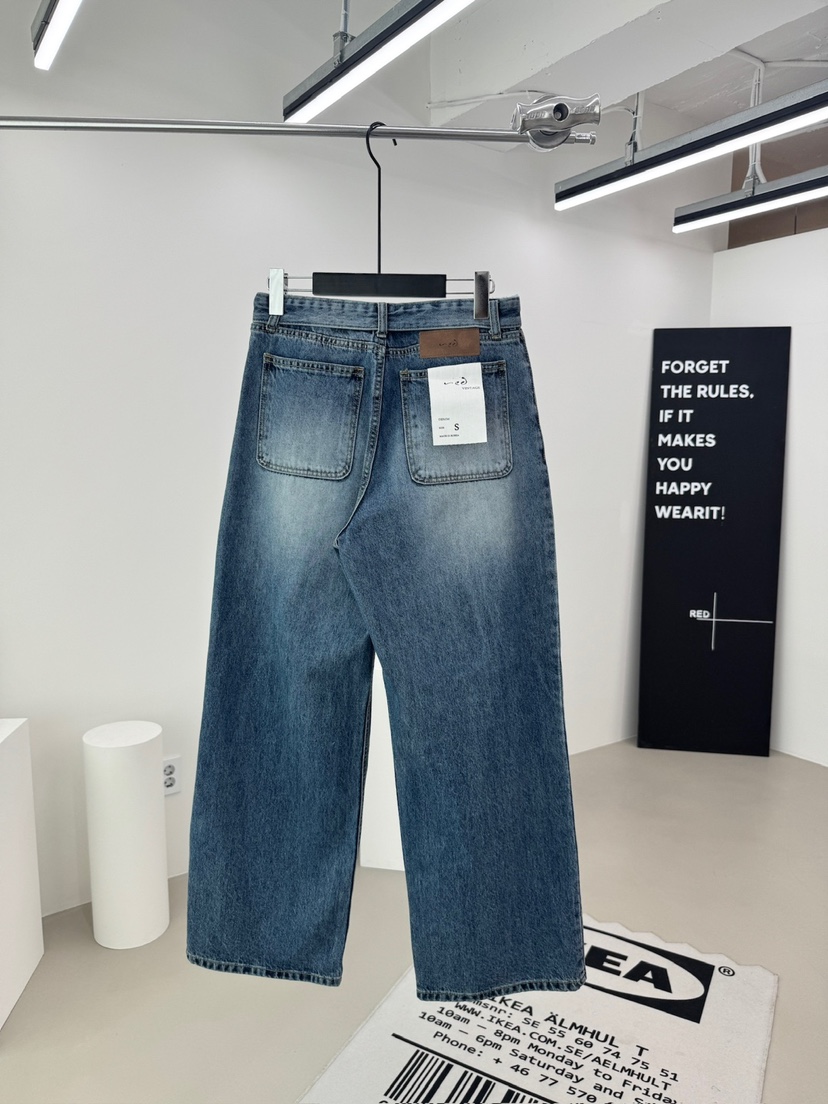 RED-A東大門代購女士新品熱賣時尚推薦真品人氣休閑牛仔褲RED-A牛仔褲