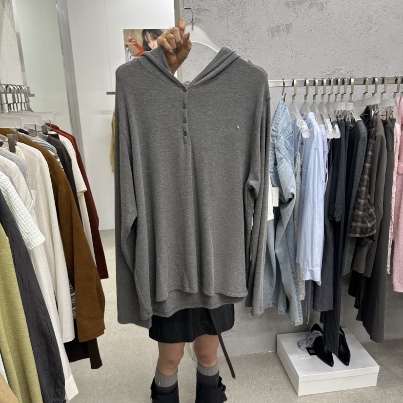 WEARABLE-L東大門代購女士新品休閑時尚熱賣衛衣連帽衫寬松WEARABLE衛衣圖色3