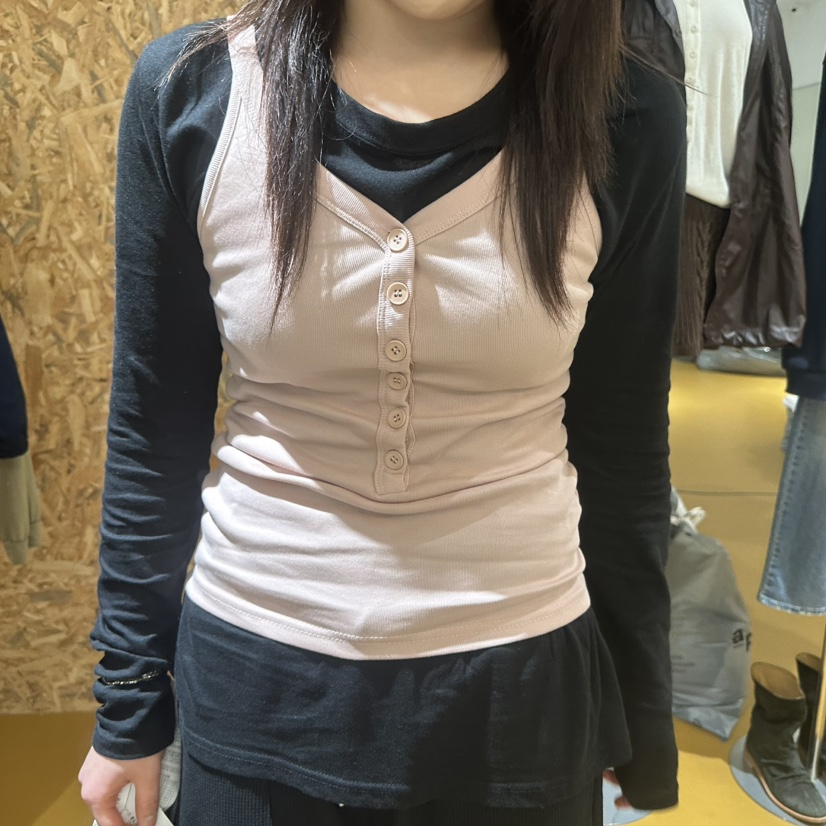 DE VENTI韓國直郵女裝新品時尚真品人氣吊帶背心不含內搭De VENTI吊帶/背心圖色4