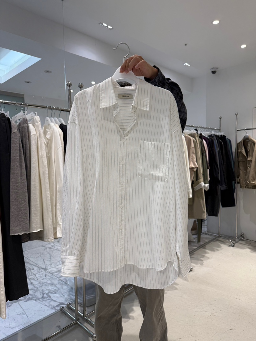 THE BRUNCH韓國代購女裝新品推薦時尚真品休閑襯衫蕾絲衫THE BRUNCH襯衫/蕾絲衫圖色1