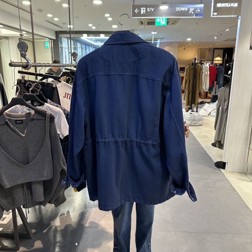 ELF-L東大門代購女裝新品休閑真品推薦熱賣人氣夾克染色PROJECT ELF夾克