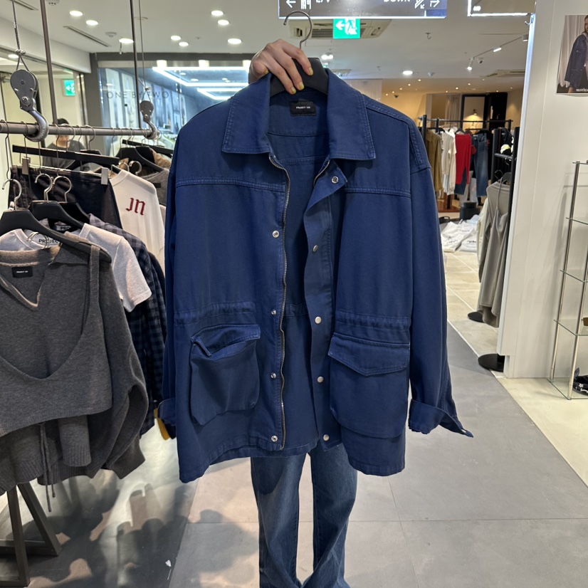 ELF-L東大門代購女裝新品休閑真品推薦熱賣人氣夾克染色PROJECT ELF夾克圖色2