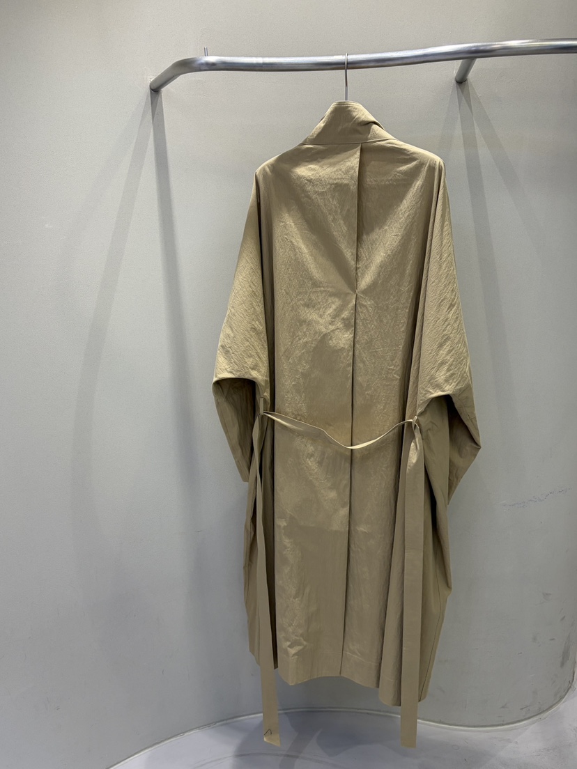 베슬東大門代購女裝新品熱賣休閑人氣真品長款風衣含腰帶VESL長款風衣