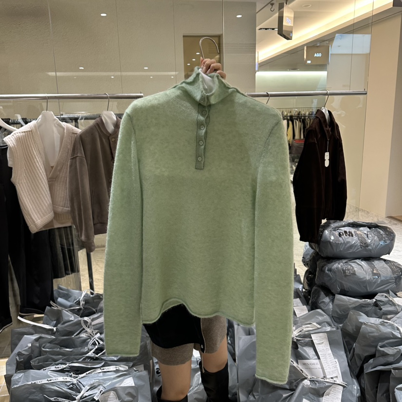 MYNAMEIS/AIME HOPE MAKE東大門直郵女士新品人氣針織衫高領MYNAMEIS/AIME HOPE MAKE針織衫圖色4