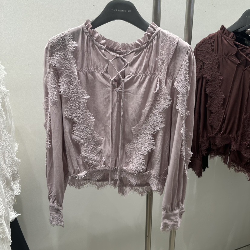 TARABY MOTION東大門代購女士新品時尚推薦真品襯衫蕾絲衫TARABY MOTION襯衫/蕾絲衫圖色2