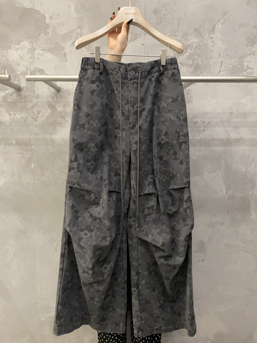 THE VETIVER-A東大門代購女士新款休閑真品人氣休閑褲迷彩VETIVER休閑褲圖色1