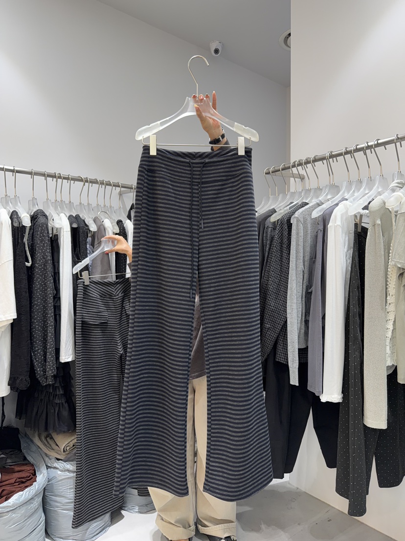 LOOKK/MIMME東大門實拍女裝新品時尚推薦真品熱賣休閑褲LOOKK/MIMME休閑褲圖色1深藍色