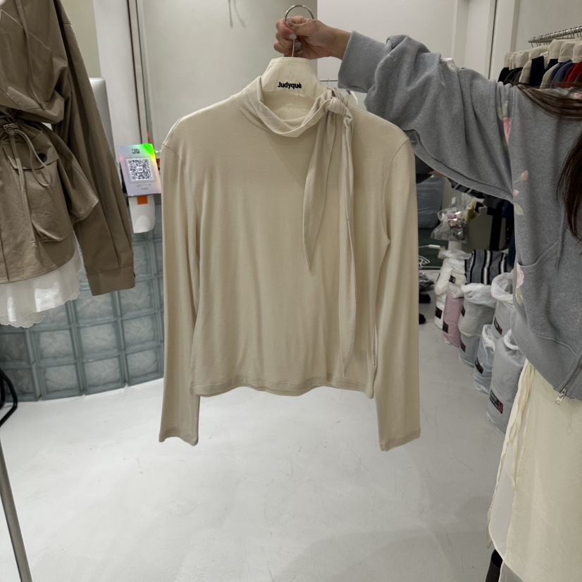 JUDYQUE東大門代購女裝新品推薦熱賣時尚真品休閑襯衫蕾絲衫JUDYQUE襯衫/蕾絲衫圖色3