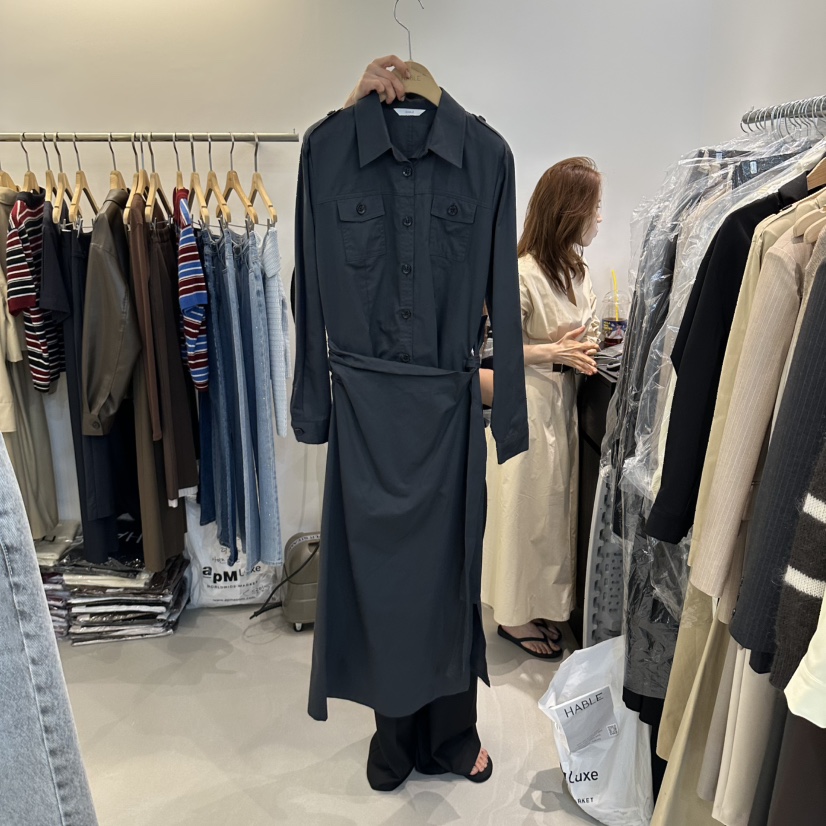 HABLE東大門代購女裝新品真品推薦時尚休閑人氣熱賣連衣裙HABLE連衣裙圖色2