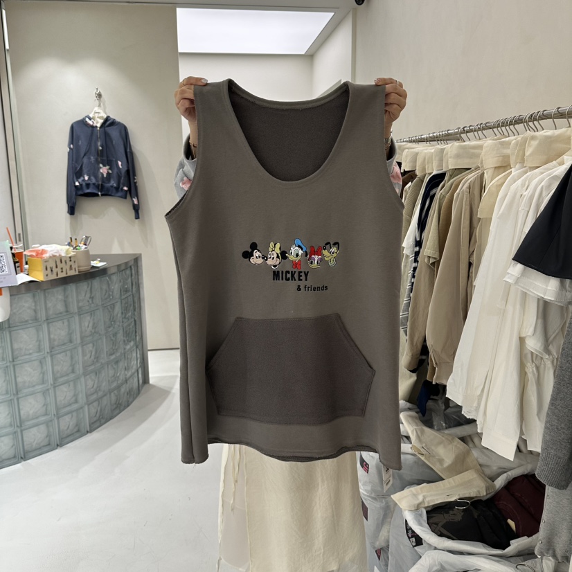 JUDYQUE韓國代購女士新款時尚熱賣人氣真品推薦休閑吊帶背心JUDYQUE吊帶/背心圖色3