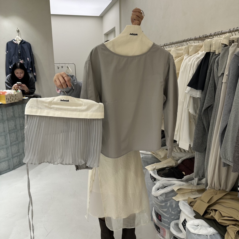 JUDYQUE東大門實拍女士新款推薦人氣休閑熱賣真品時尚套裝JUDYQUE套裝圖色3