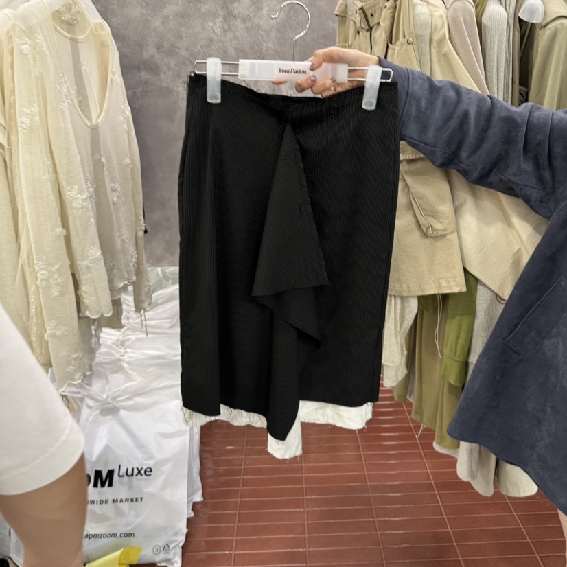 FOUNDATION東大門代購女裝新品人氣真品休閑半身裙中短裙FOUNDATION半身裙/中短裙圖色2