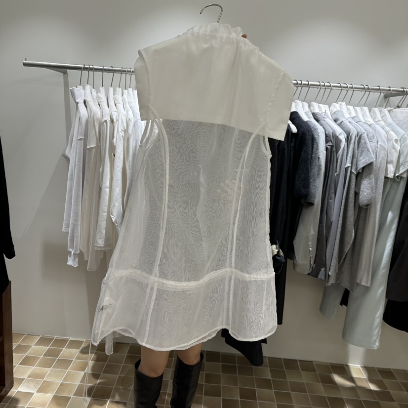 MYNAMEIS/AIME HOPE MAKE東大門實拍女裝新品推薦連衣裙OPS透視MYNAMEIS/AIME HOPE MAKE連衣裙