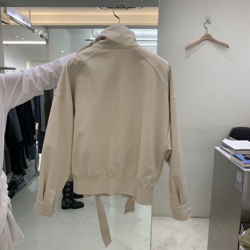 FLAUNT韓國代購女士新品熱賣推薦真品人氣夾克絨面革翻領FLAUNT夾克