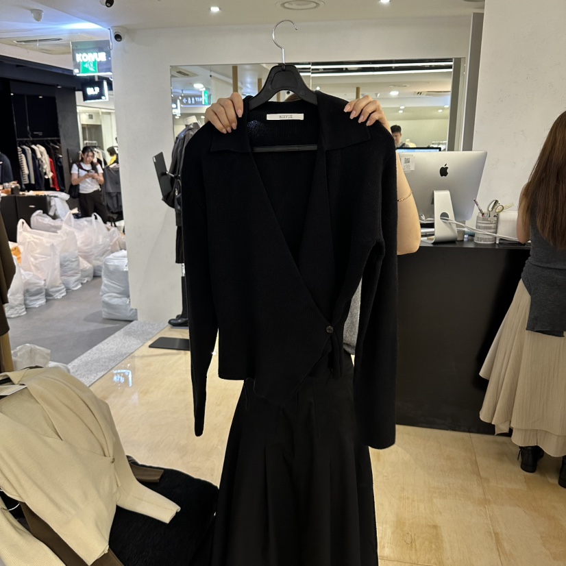 KOIVUE東大門實拍女士新品熱賣人氣推薦時尚真品休閑針織衫KOIVUE針織衫圖色3