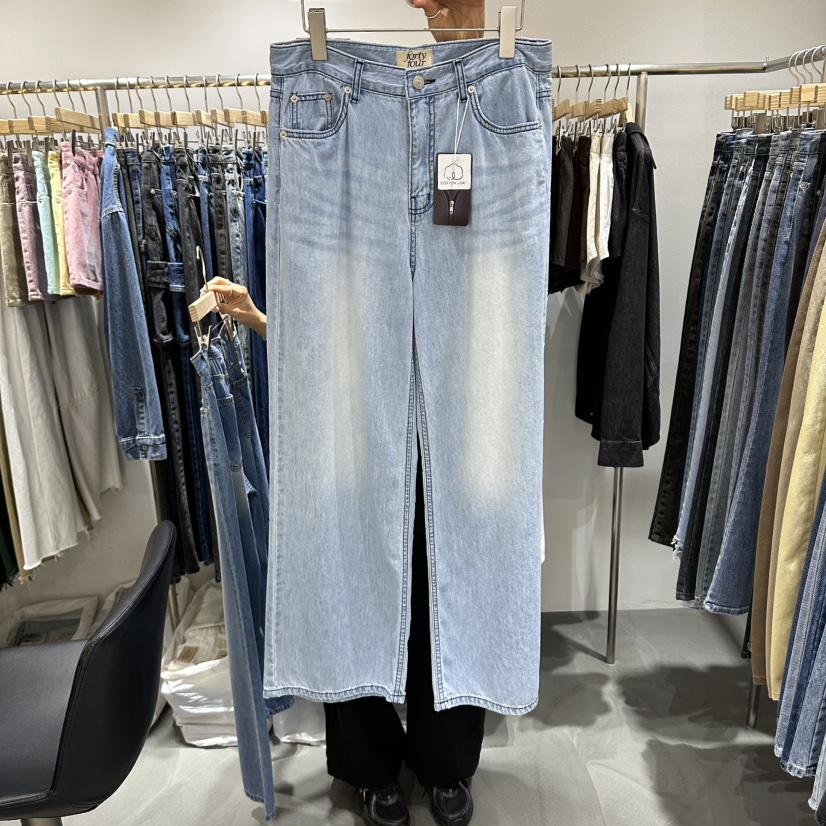 L'ETOILE/FORTY FOUR東大門實拍女裝新款推薦休閑牛仔褲L'ETOILE/FORTY FOUR牛仔褲圖色2