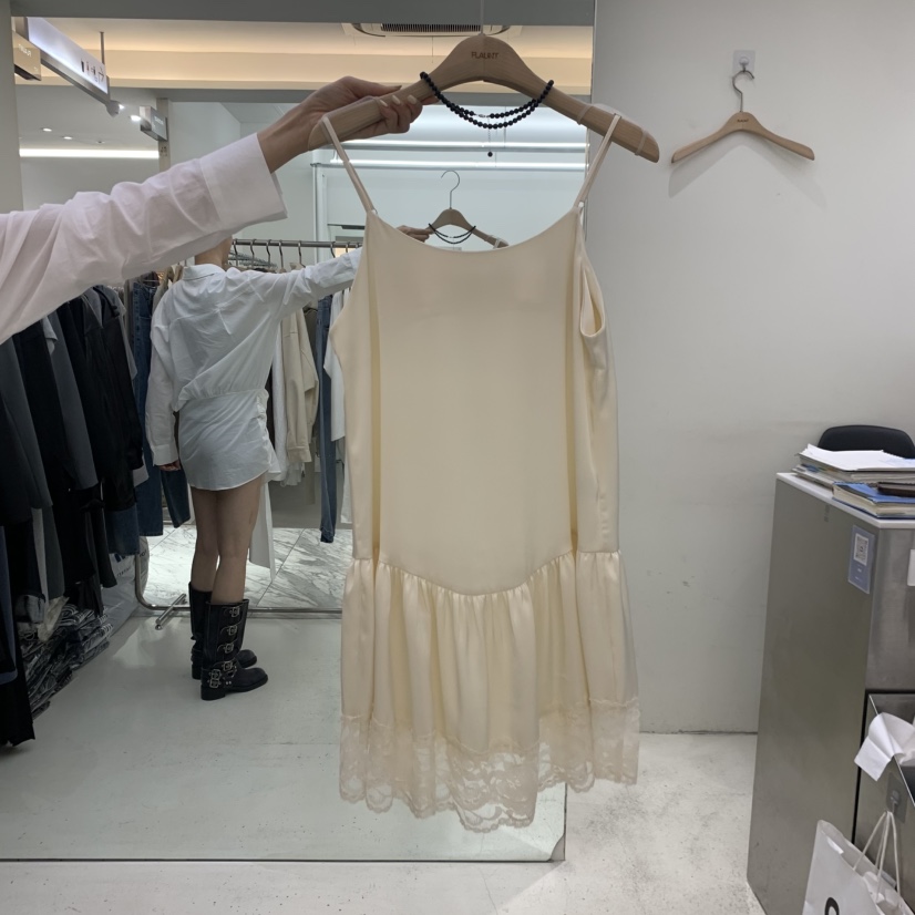 FLAUNT東大門代購女士新款真品推薦人氣休閑熱賣連衣裙緞面FLAUNT連衣裙圖色2