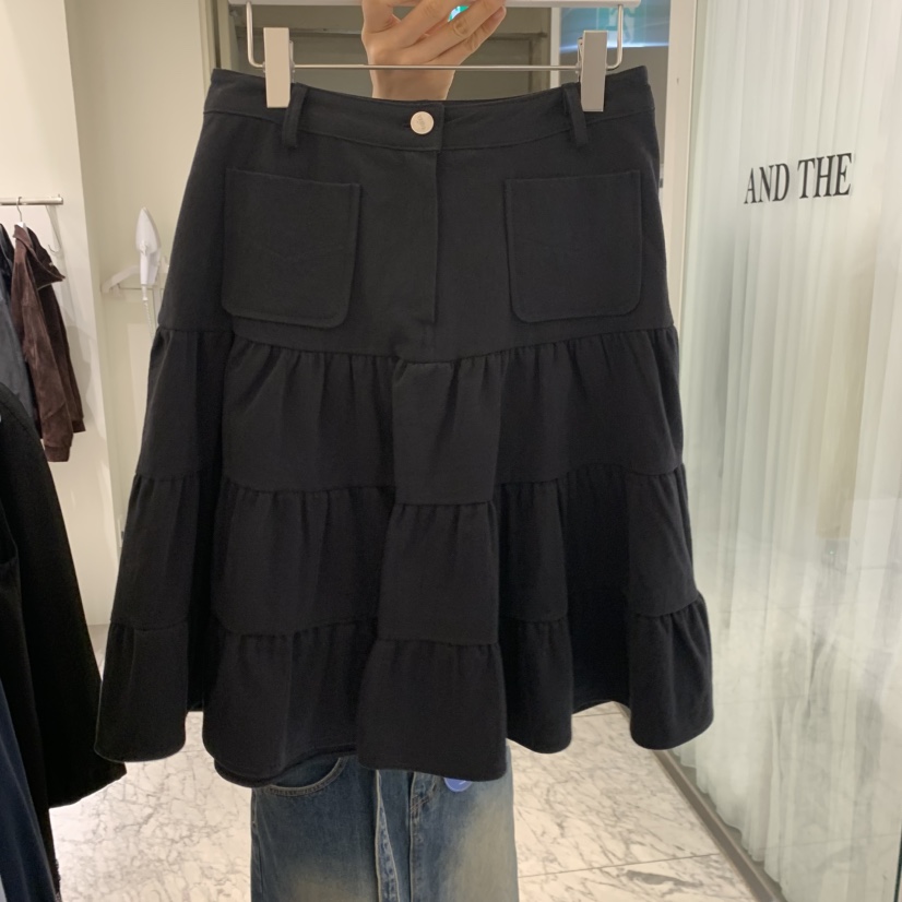 VENIR-A東大門實拍女裝新品熱賣真品休閑人氣半身裙中短裙VENIR-A半身裙/中短裙圖色3