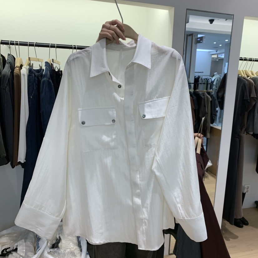 W AND J東大門直郵女裝新品休閑推薦時尚熱賣襯衫蕾絲衫W AND J襯衫/蕾絲衫圖色1