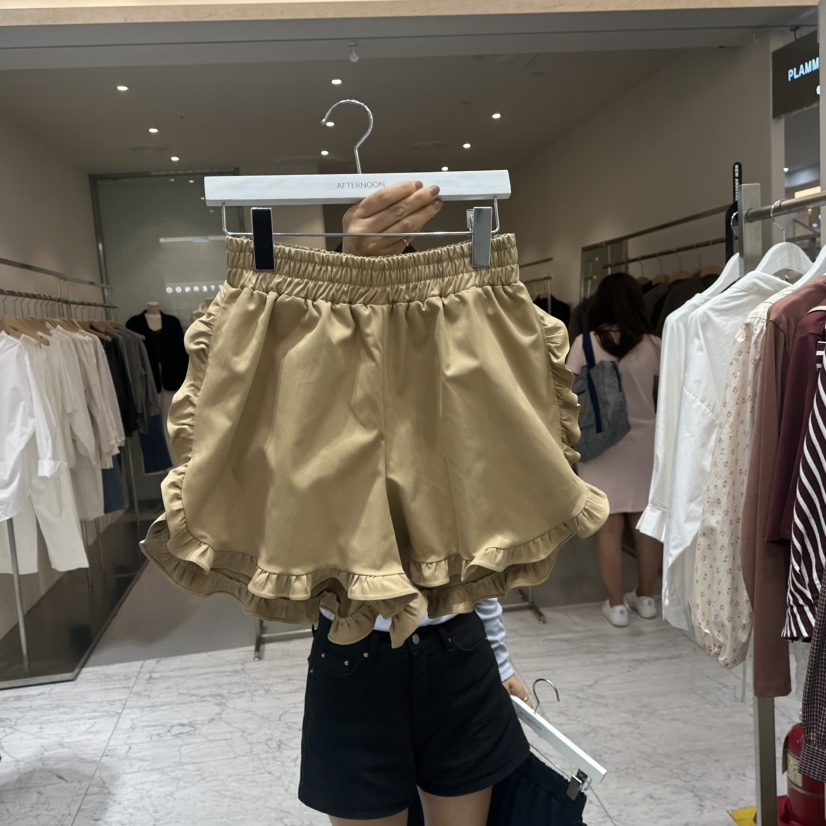 AFTERNOON東大門直郵女士新品熱賣真品人氣推薦時尚休閑短褲AFTERNOON短褲圖色1