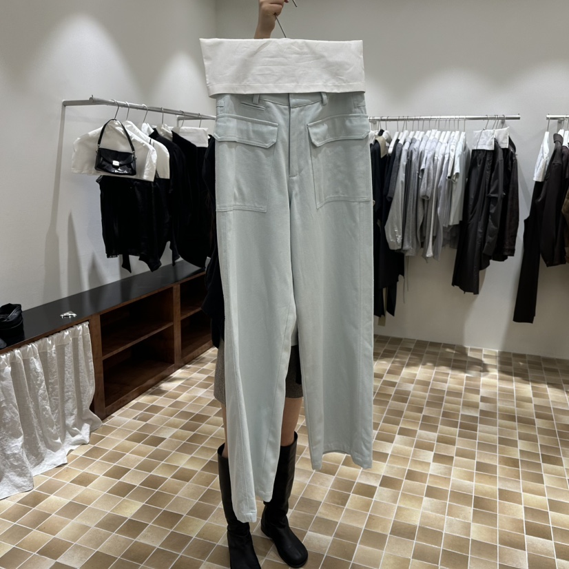 MYNAMEIS/AIME HOPE MAKE東大門代購女士新款真品休閑褲MYNAMEIS/AIME HOPE MAKE休閑褲圖色1