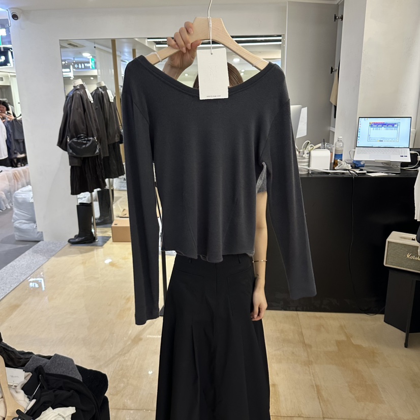 KOIVUE韓國直郵女士新品真品休閑時尚熱賣人氣推薦長袖T恤KOIVUE長袖T恤