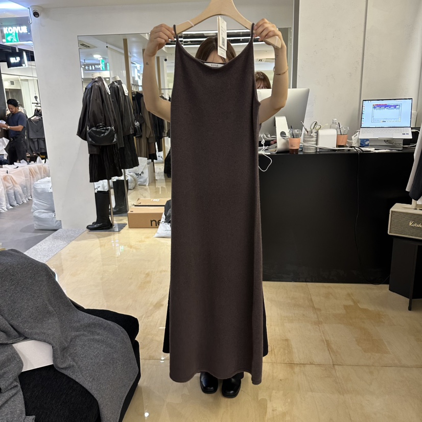 KOIVUE東大門實拍女士新品時尚真品熱賣推薦人氣連衣裙OPSKOIVUE連衣裙圖色2棕色