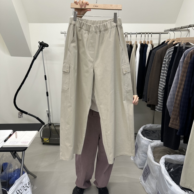 OREE東大門代購女士新款熱賣人氣真品時尚休閑推薦休閑褲Oree休閑褲圖色1