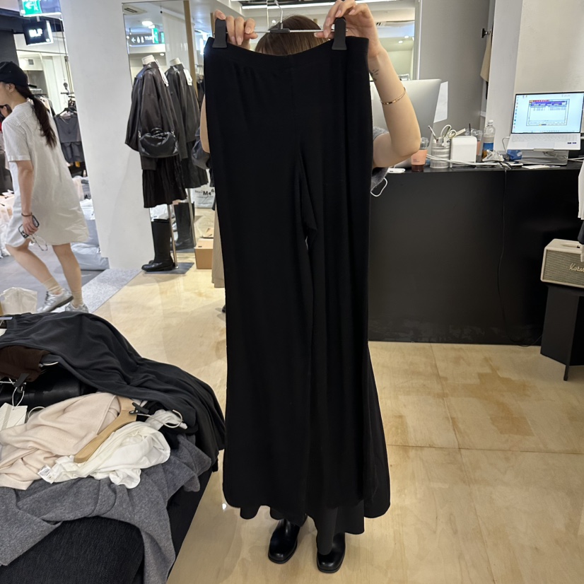 KOIVUE韓國直郵女士新款人氣真品推薦休閑時尚熱賣休閑褲KOIVUE休閑褲圖色3黑色